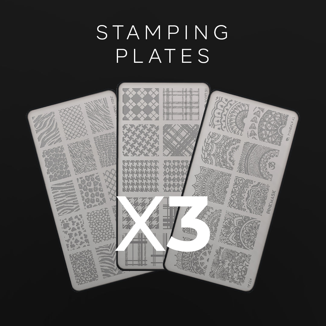 Stamping Plates Bundle  x3