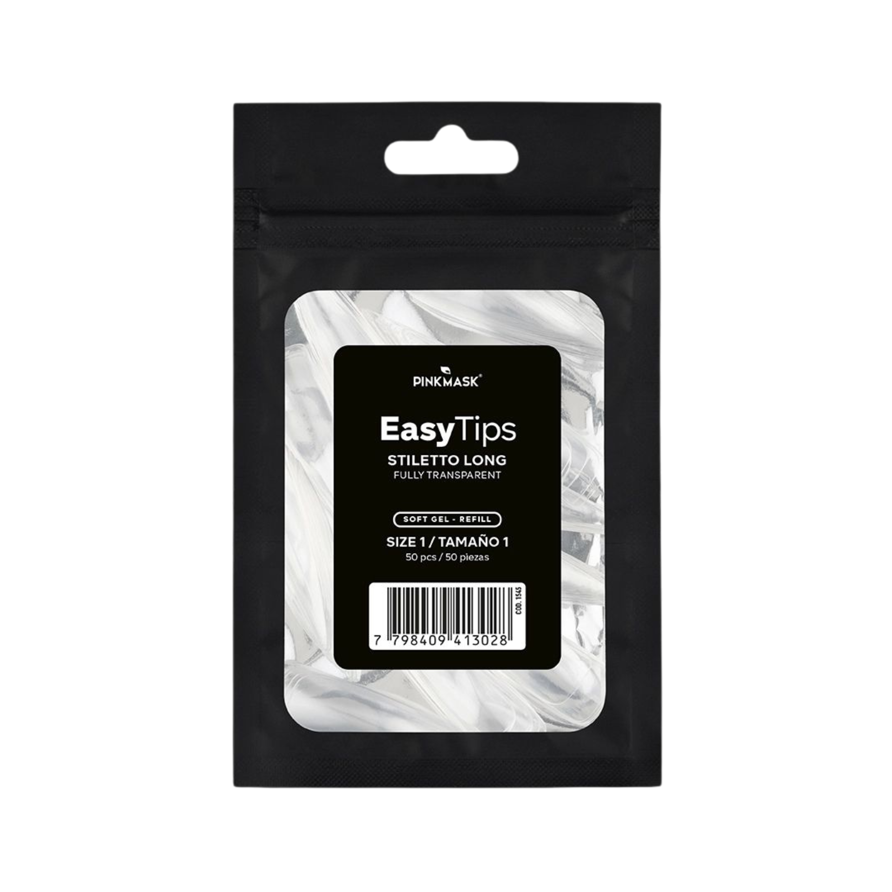 Easy Tip - Stiletto Long - Refill