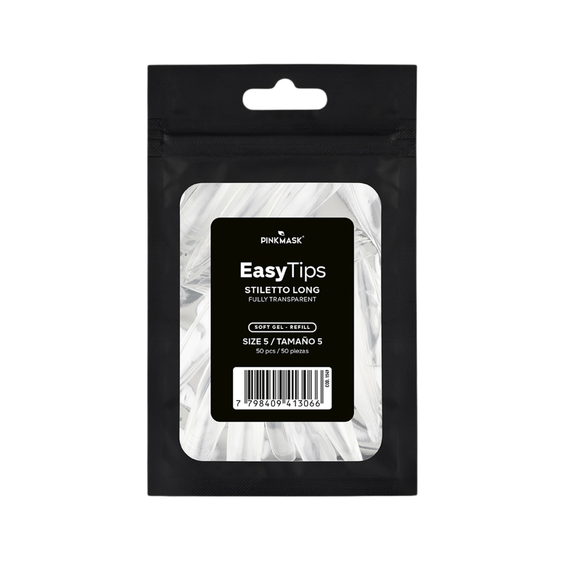 Easy Tip - Stiletto Long - Refill