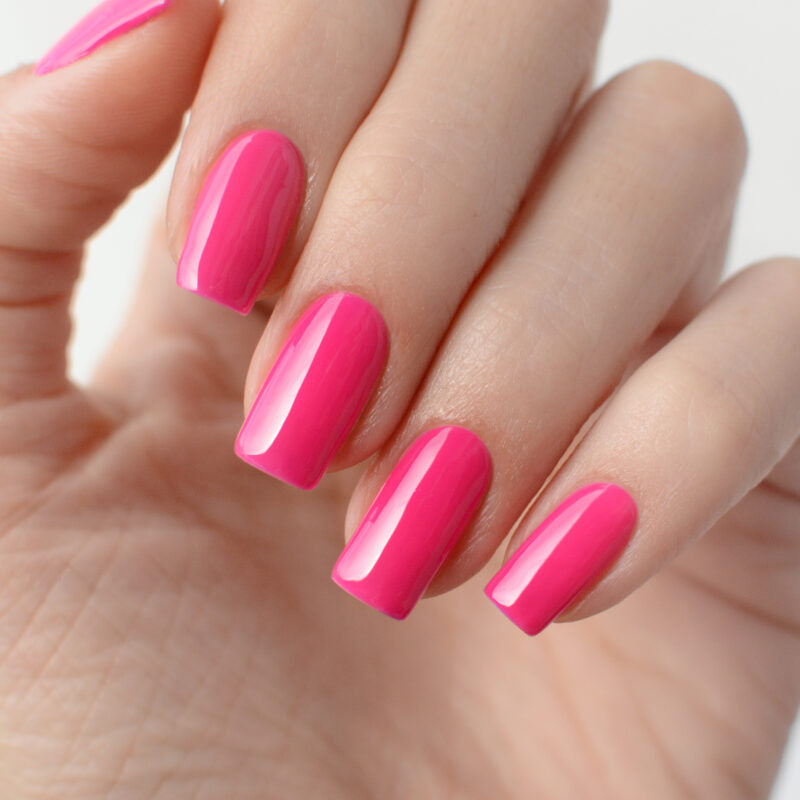 Crystal Top Coat - Pink Mask - glass-like finish for nails