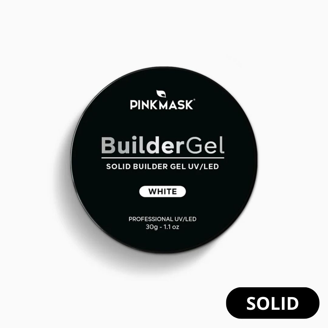 Solid Builder Gel - White