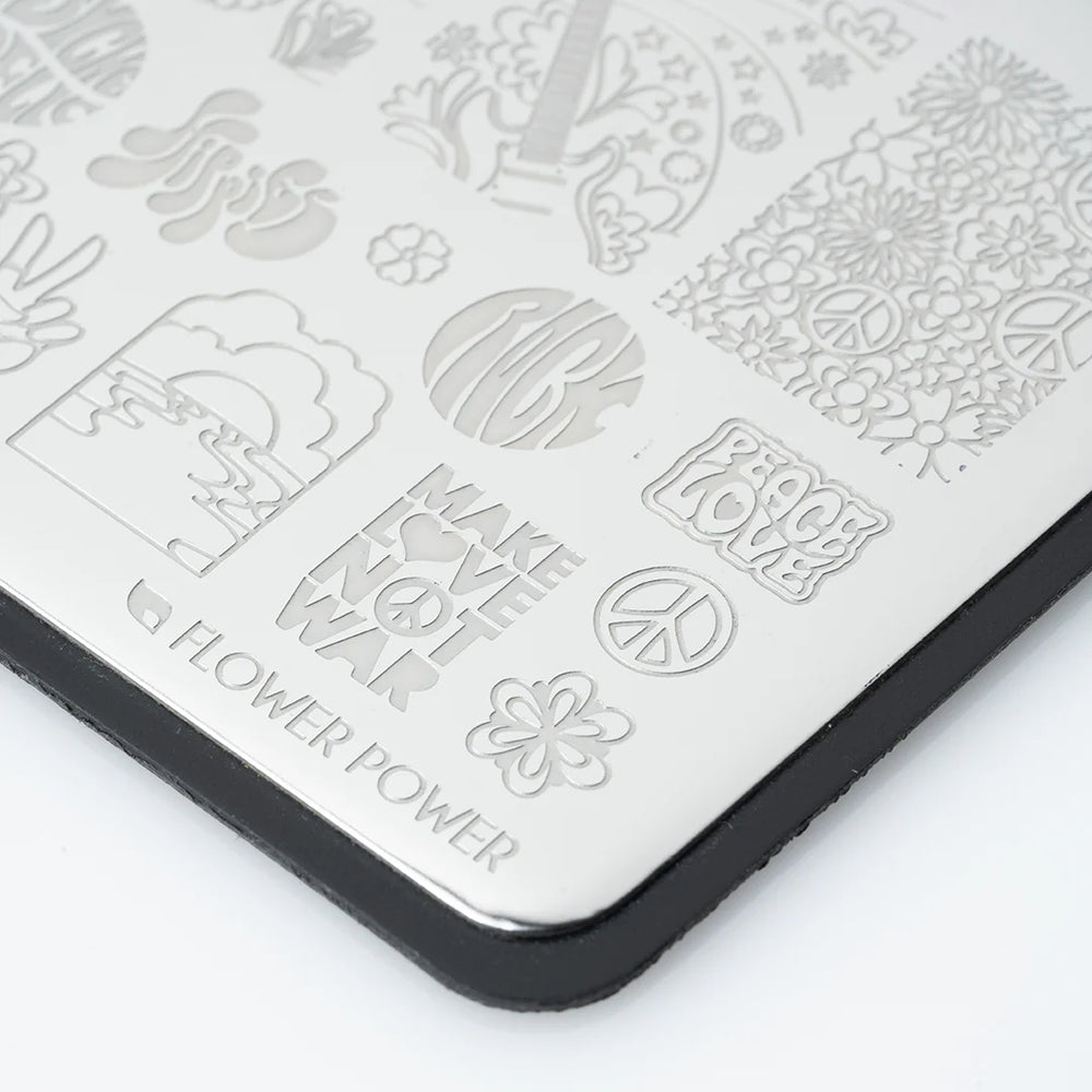 Stamping Plate - FLOWER POWER