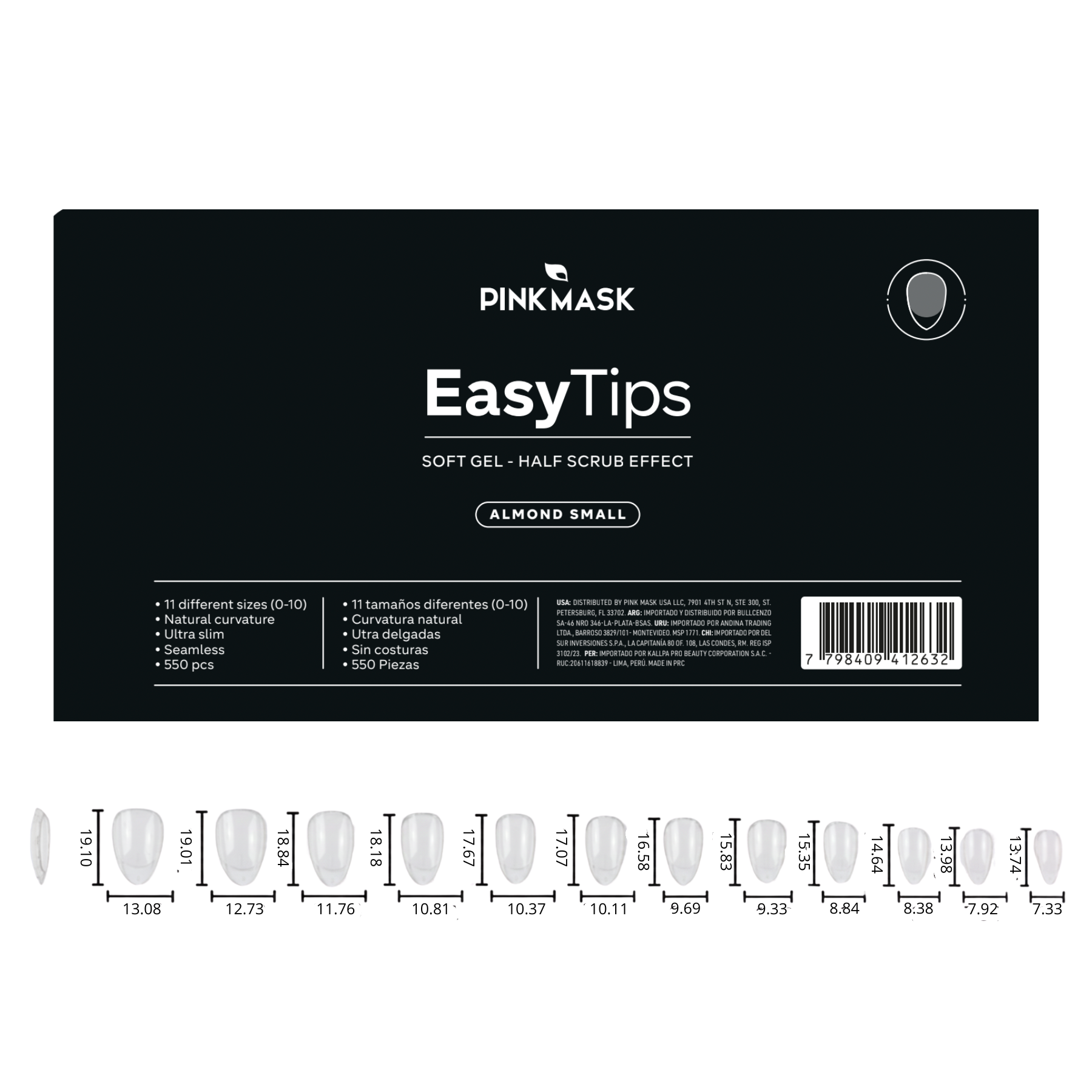Easy Tips - Almond Small - Refill