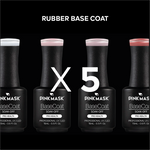 Rubber Base Coat Bundle x5