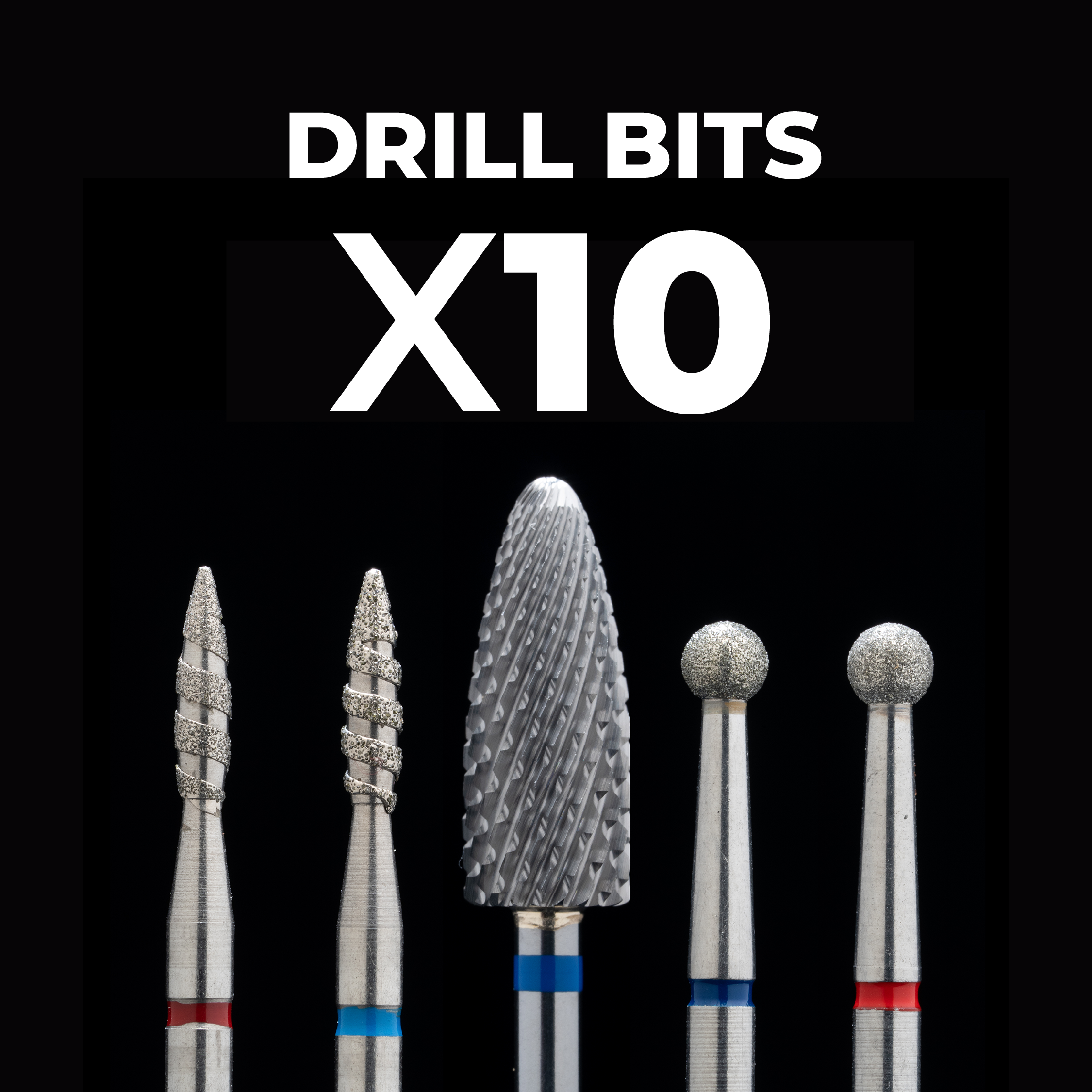 Drill Bits Bundle x10