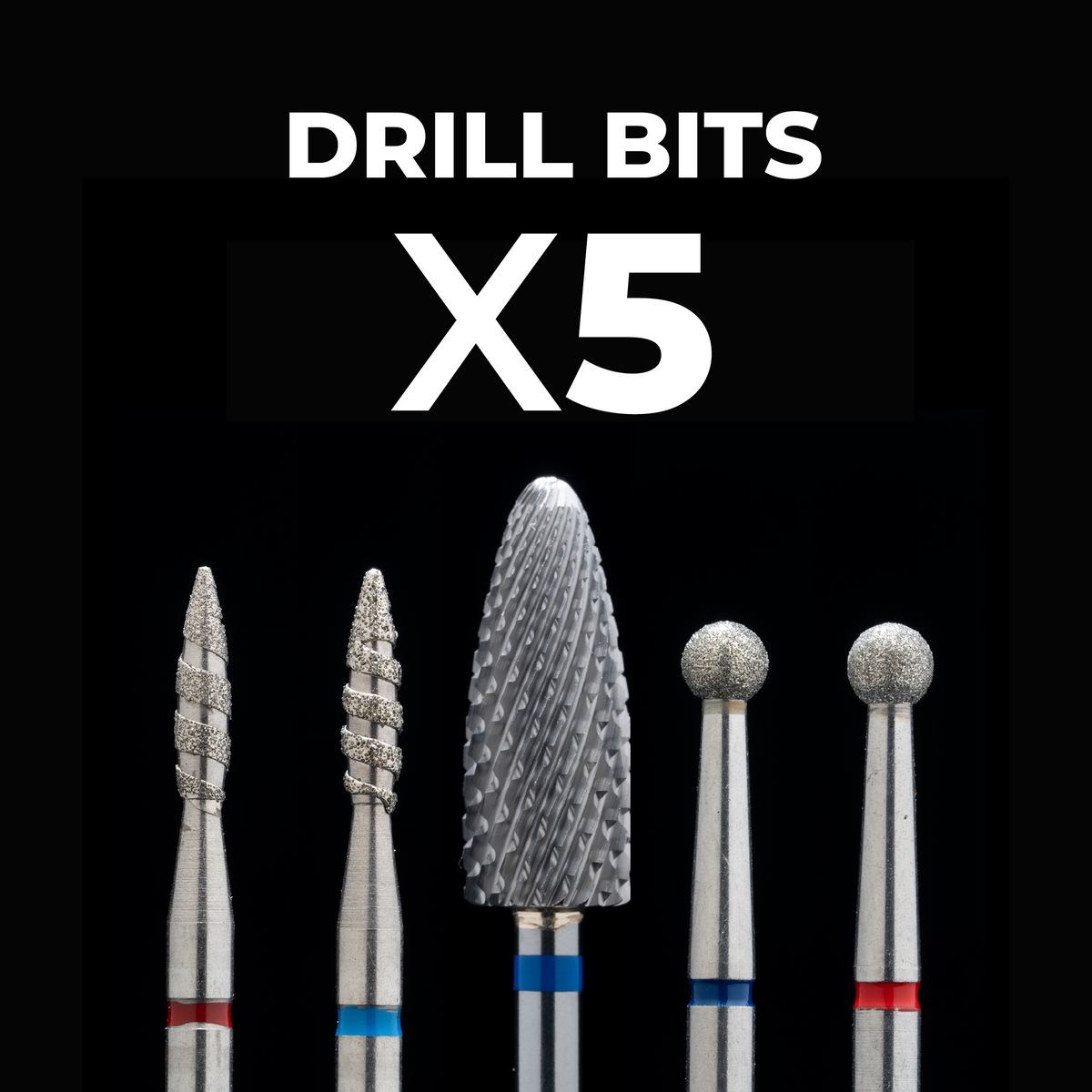 Drill Bits Bundle x5