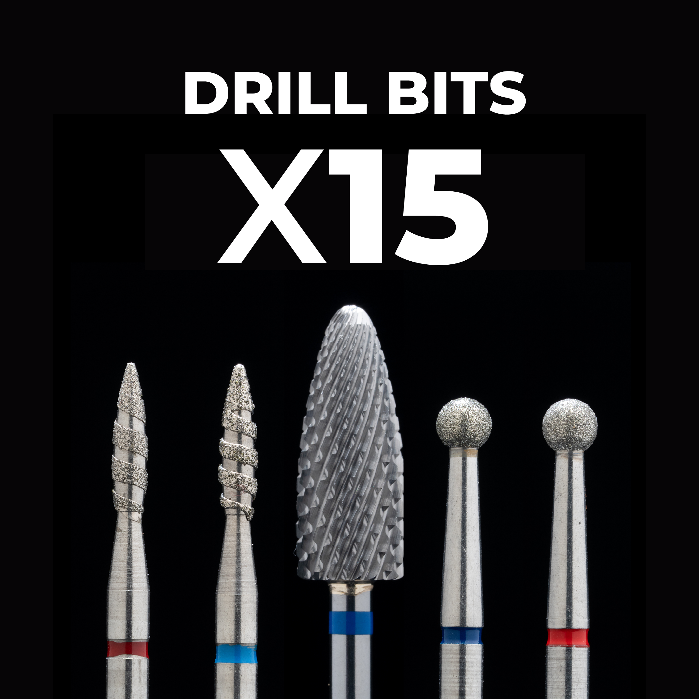 Drill Bits Bundle x15