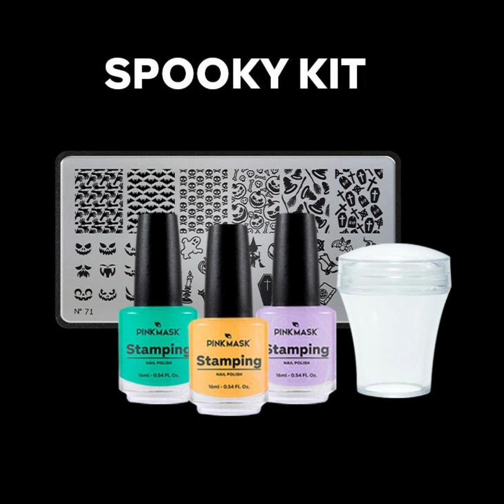 Spooky Stamping Kit x5