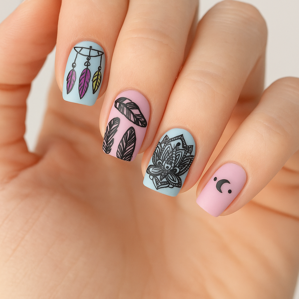 Stamping Plate: DREAM CATCHER