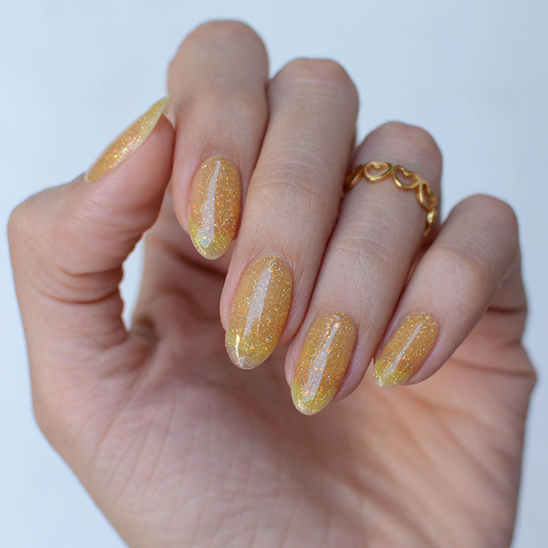 Gel Color - Color Base Coat - Pineapple - Col. Reflective Jelly