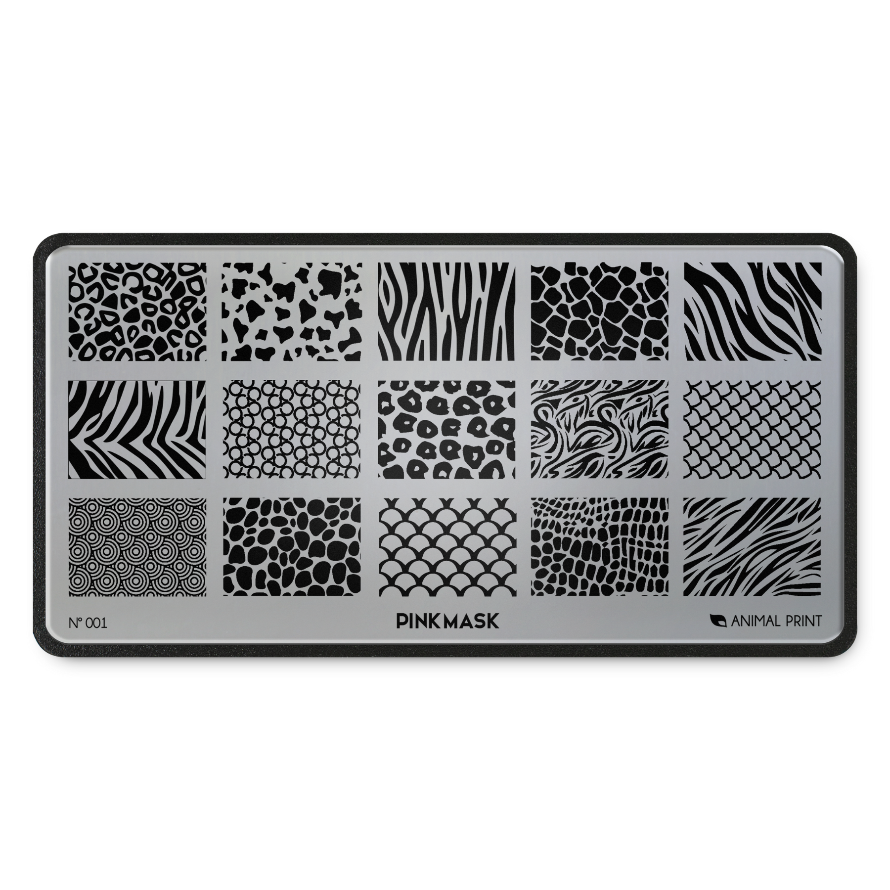 Stamping Plate: ANIMAL PRINT