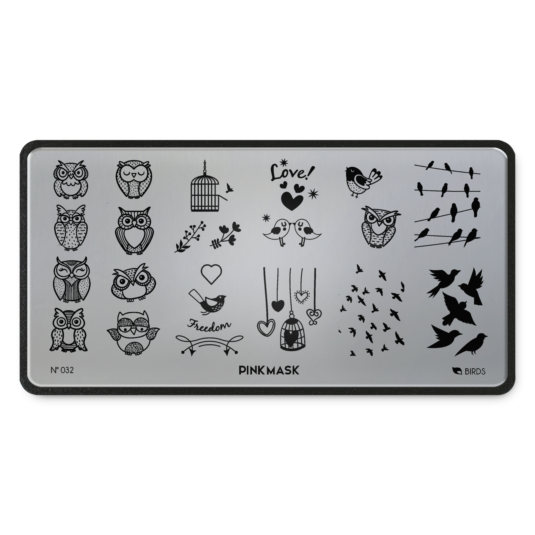 Stamping Plate: BIRDS