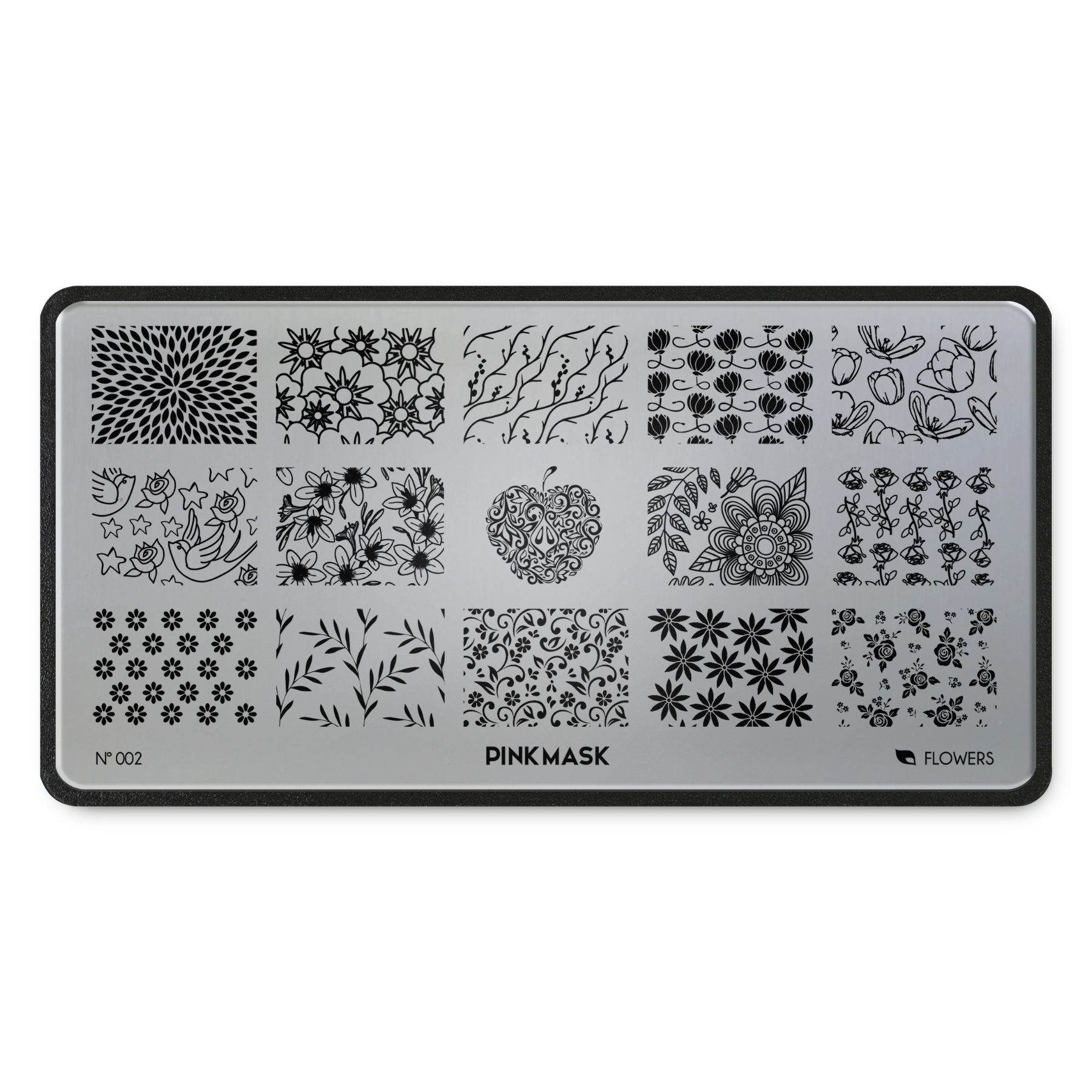 Stamping Plate: FLOWERS