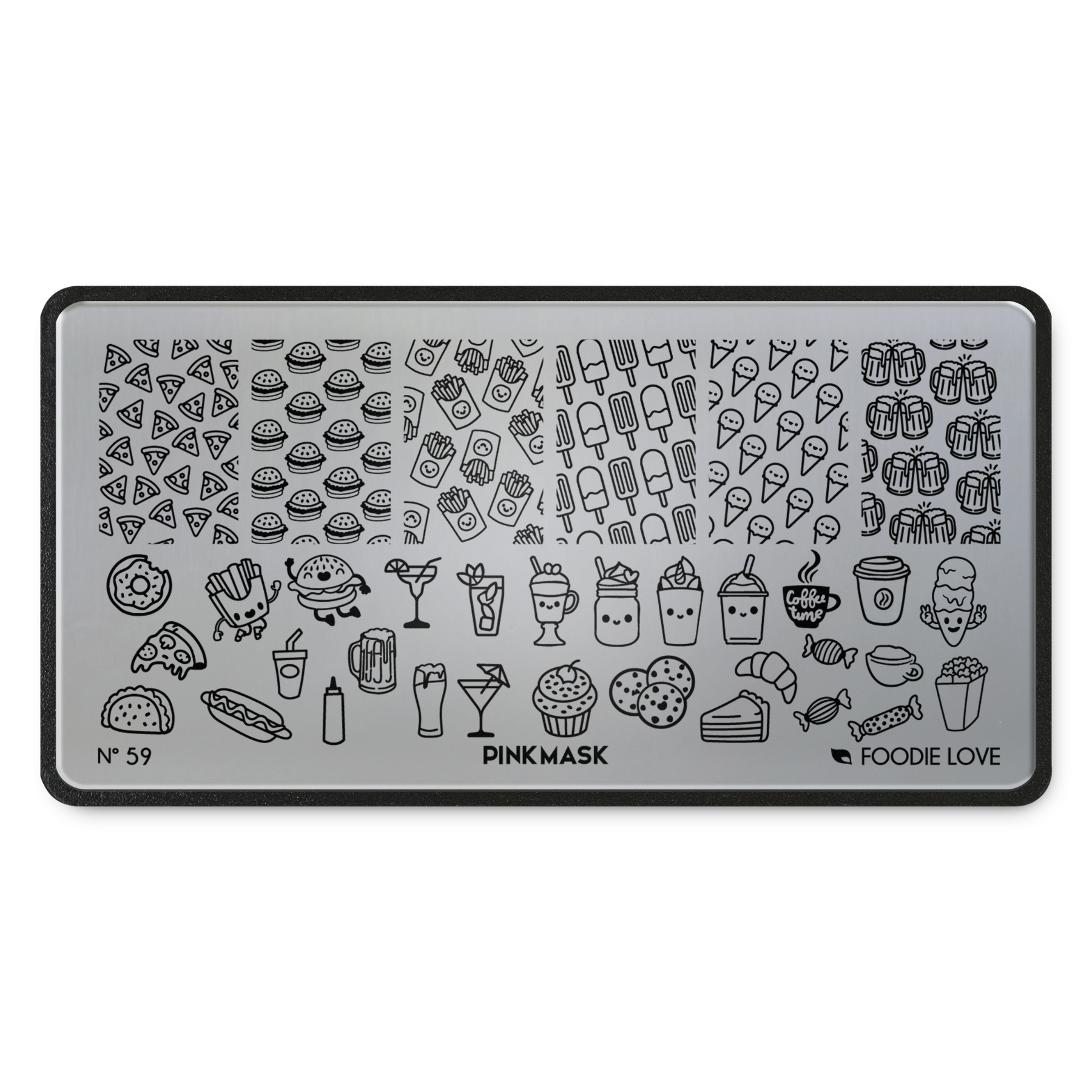Stamping Plate - FOODIE LOVE