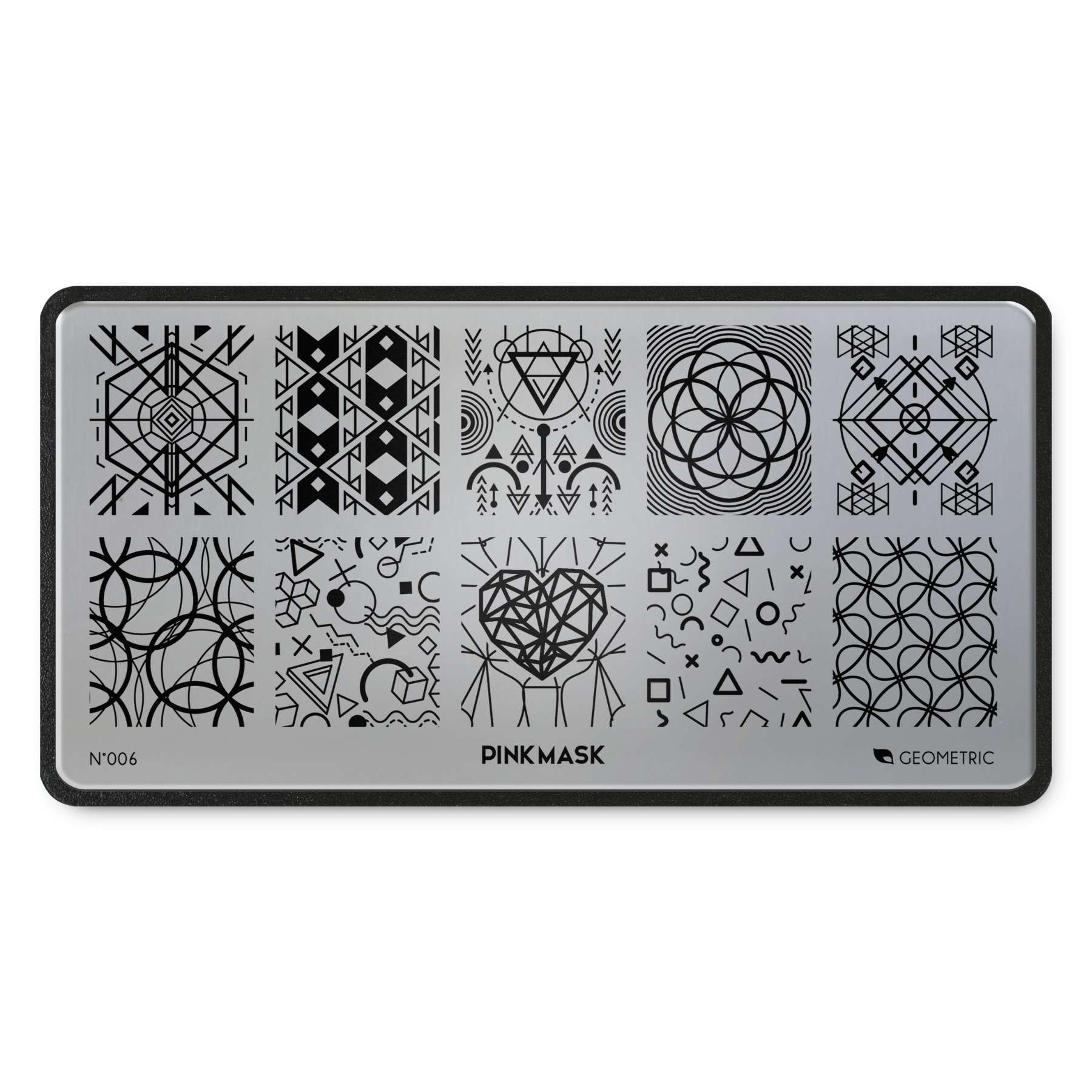 Stamping Plate: GEOMETRIC