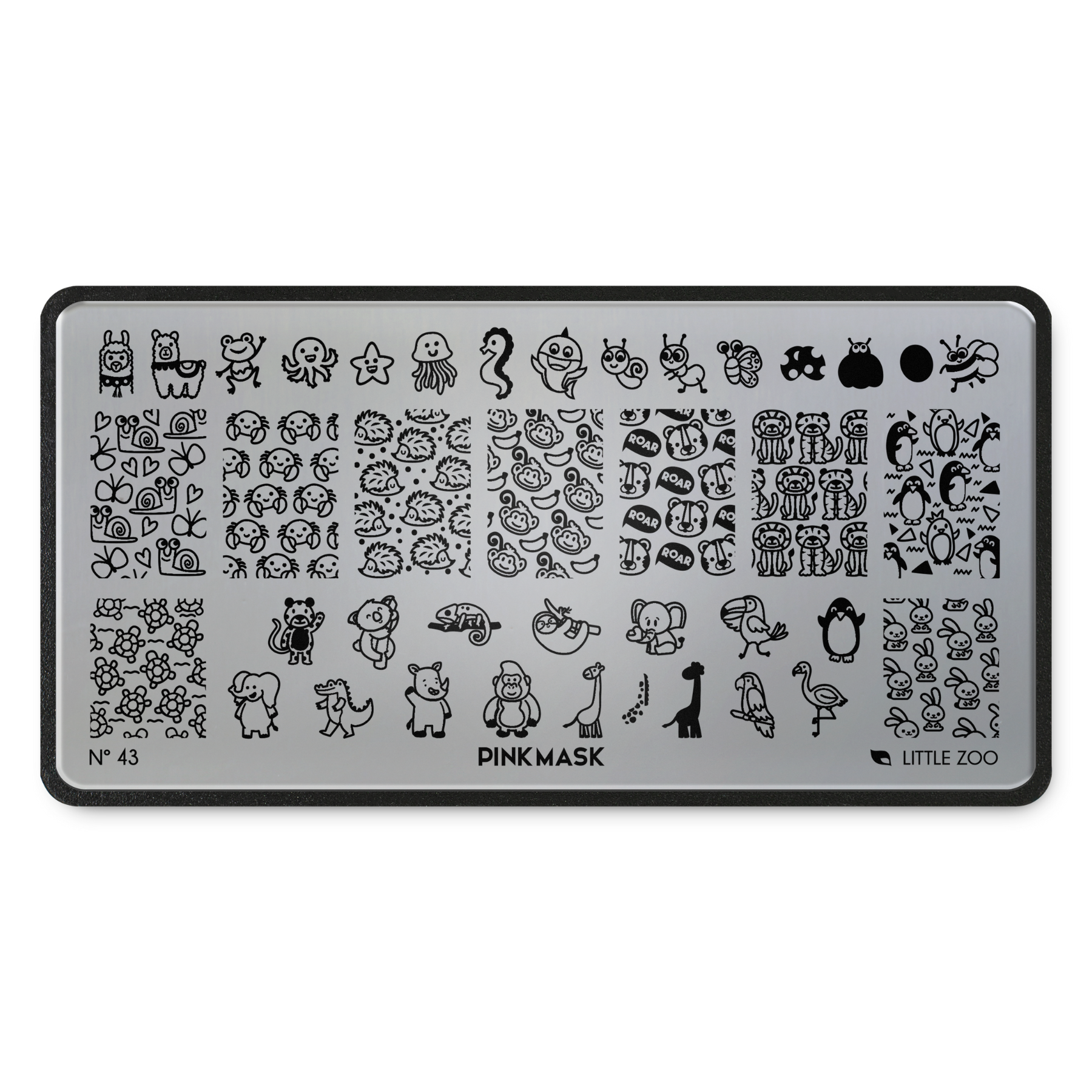Stamping Plate: LITTLE ZOO
