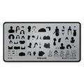 Stamping Plate - PRETTY WOMAN