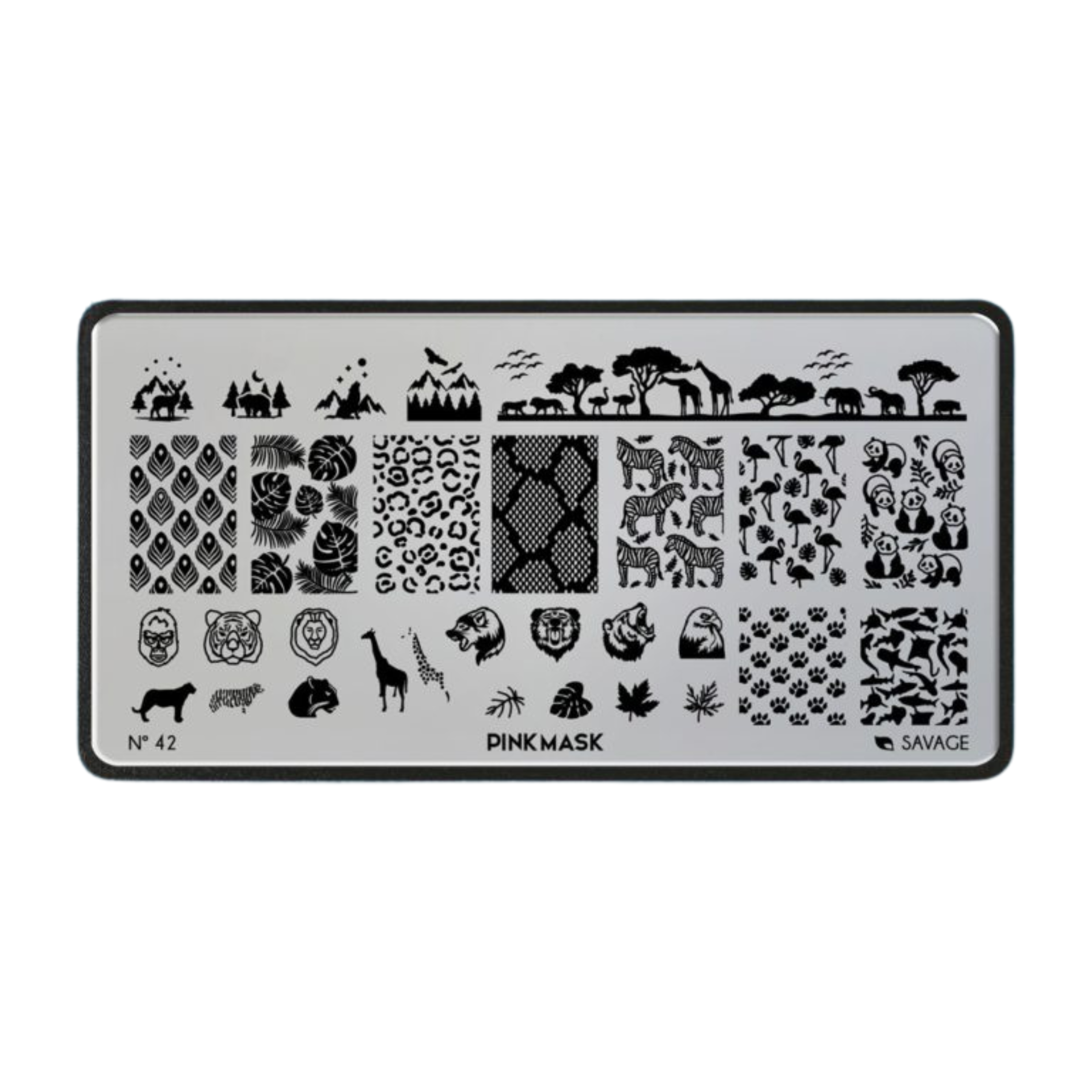 Stamping Plate: SAVAGE