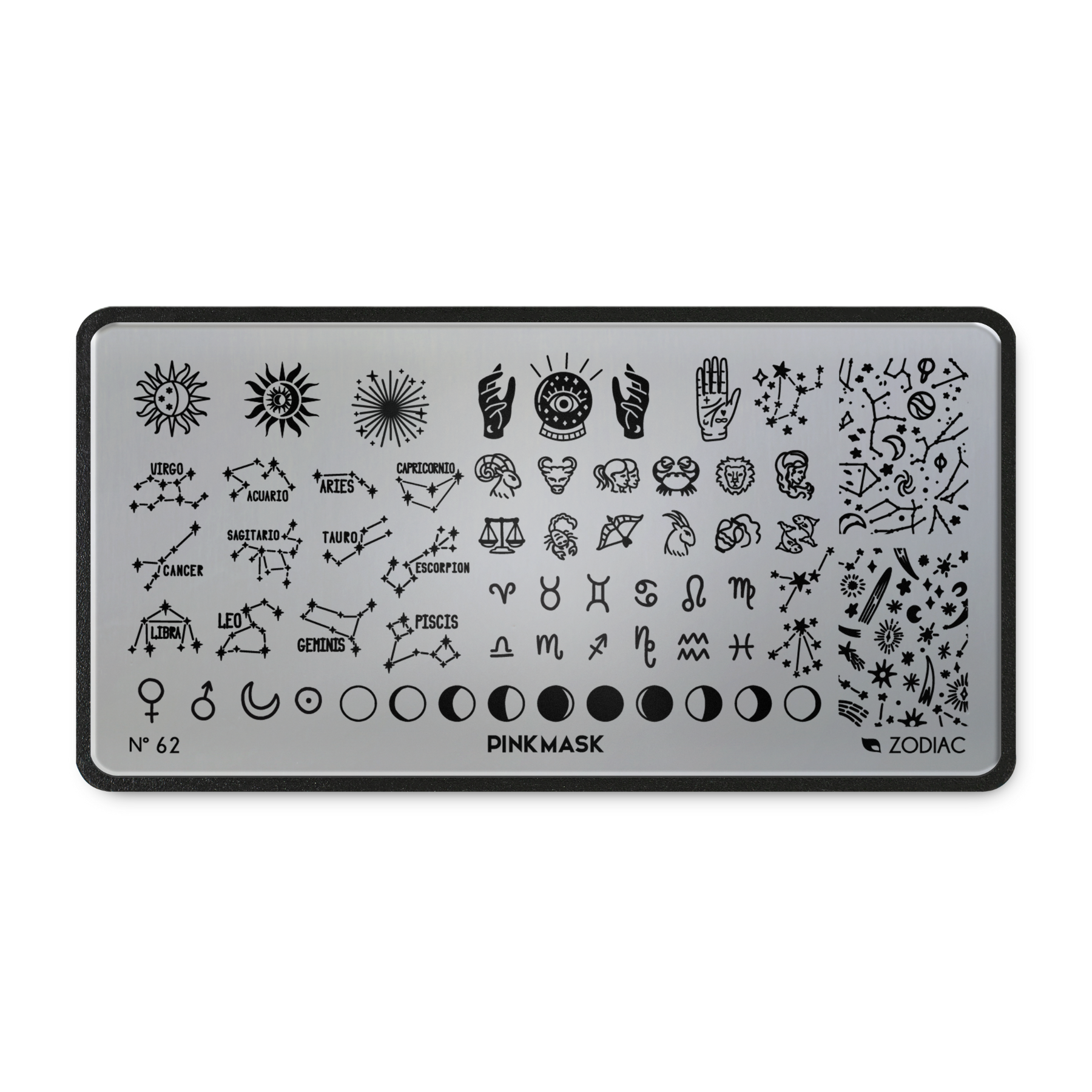 Stamping Plate: ZODIAC