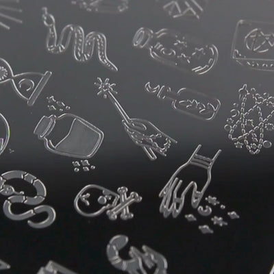 stamping nail - stamping nail art - stamping nail art gel polish - stamp nails - gel stamping nails - placa para stamping - placa metalica  - kit stamping - stamping plate scraper - stamping nail art tool - scraper