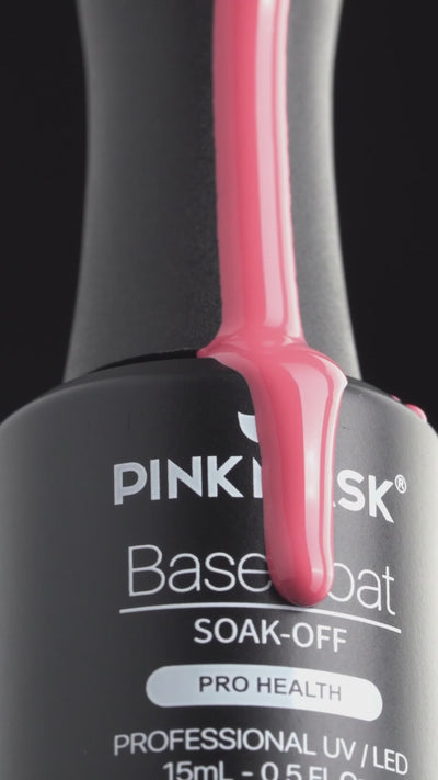 Color Base Coat - Pink Mask - vibrant nail color in 2 steps