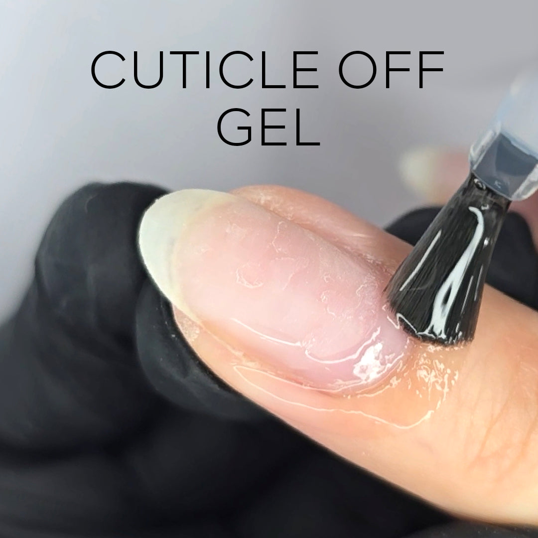 Cuticle Off Professional Cuticle Remover - Pink Mask - keratolytic cuticle softener for professional manicure and nail prep.