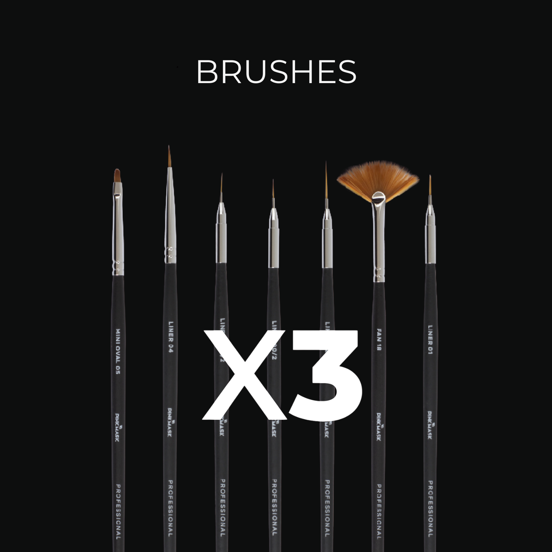 Brushes Bundle x3