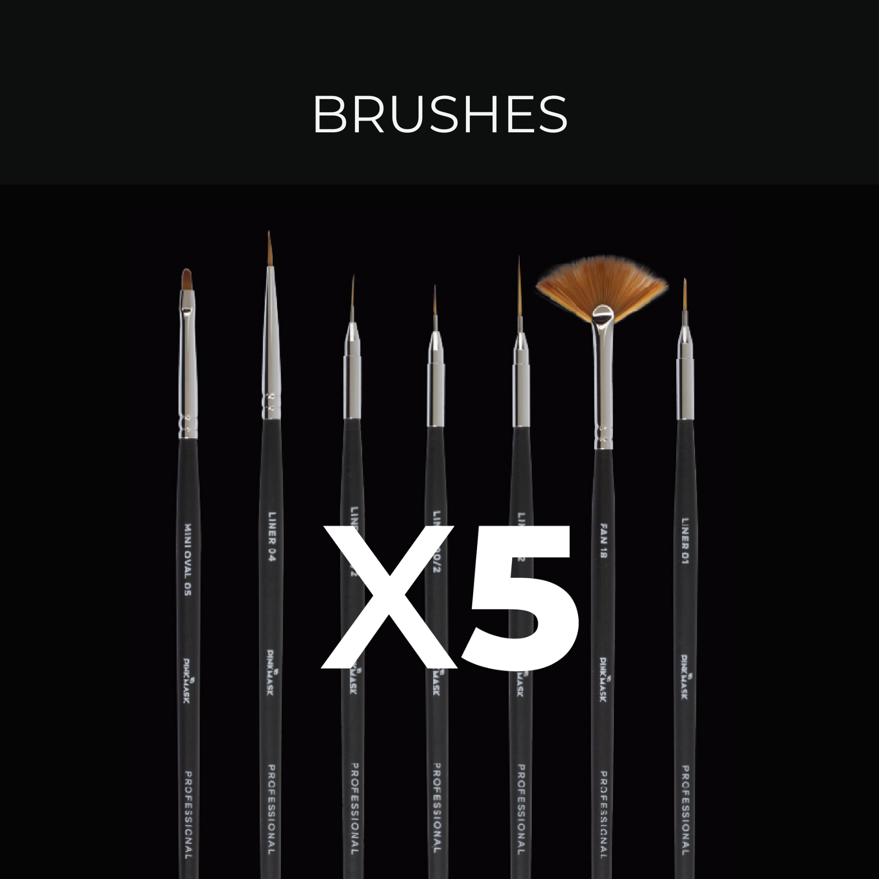 Brushes Bundle x5