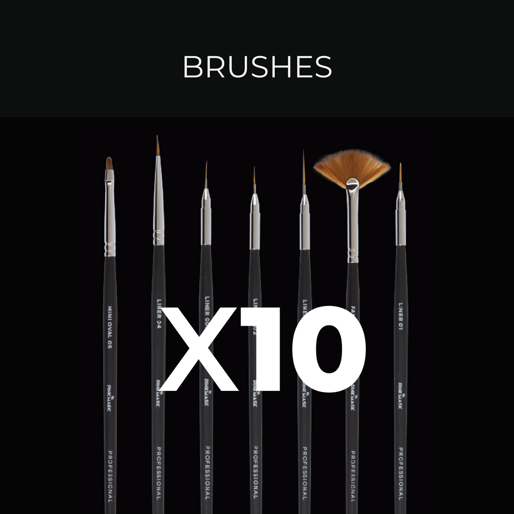 Brushes Bundle x10