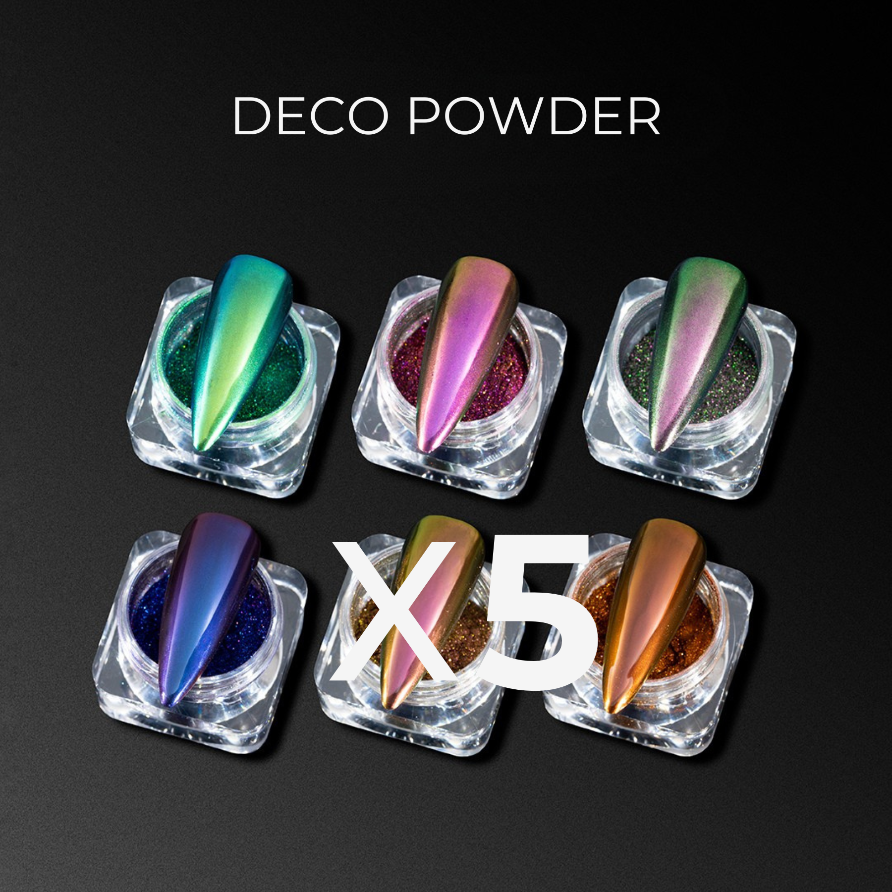 Deco Powders Bundle x5