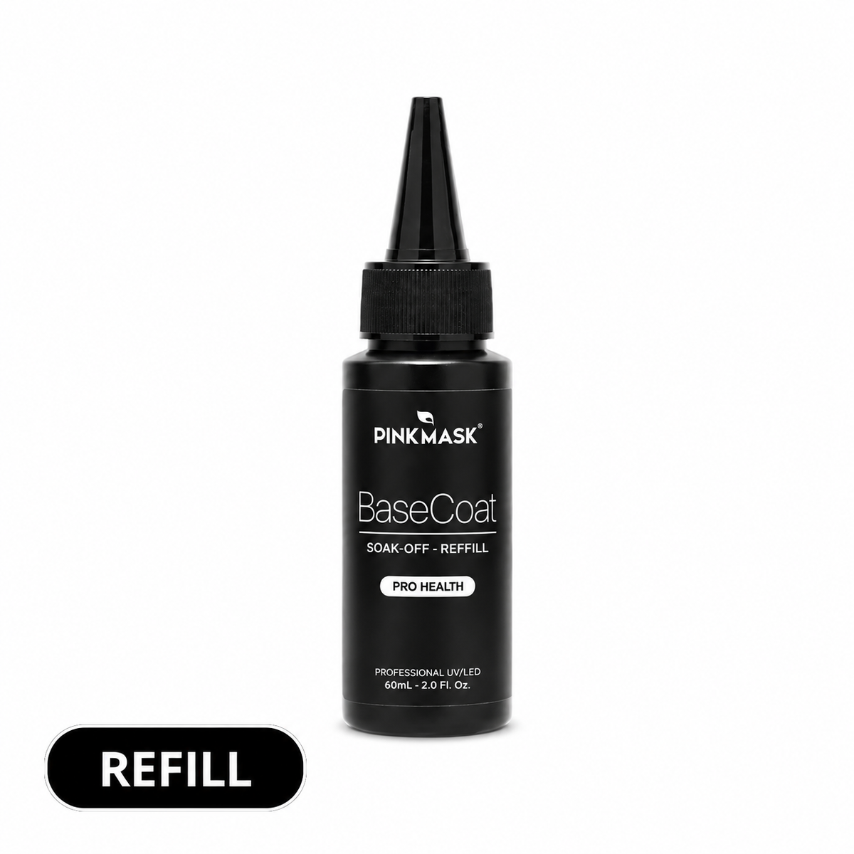 Clear Rubber Base Coat Refill - 2 oz