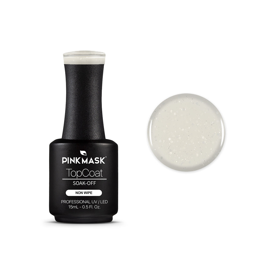 Top Coat - Gold Diamond Matte #4
