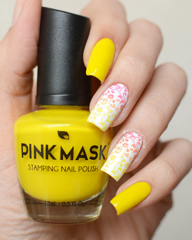 Stamping Polish - Yellow - Pink Mask USA - Stamping Polish - Gel Polish