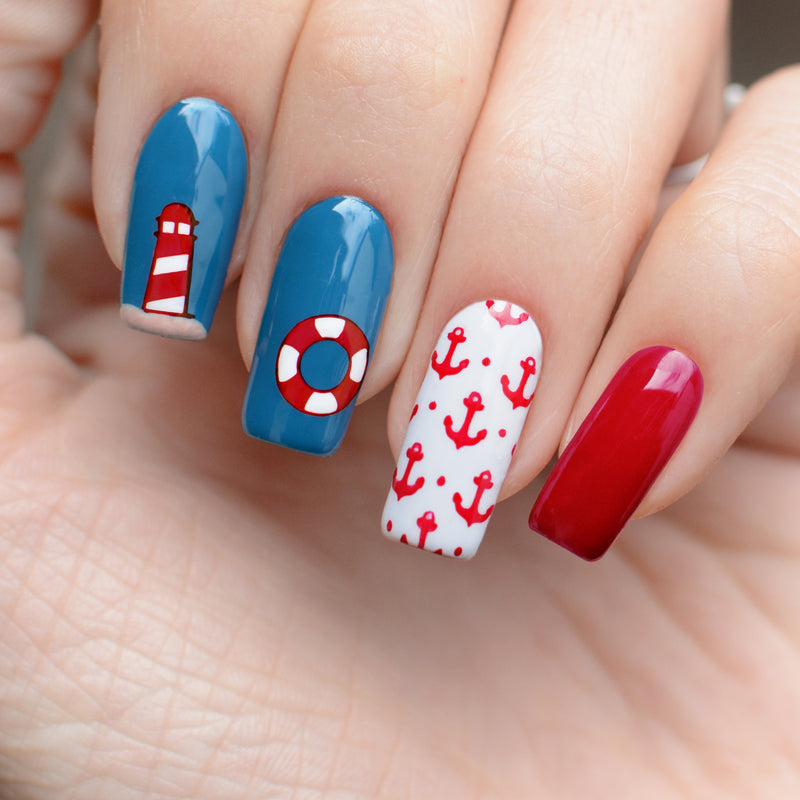 Gel Color - California Red - Pink Mask USA - Gel Color - Gel Polish