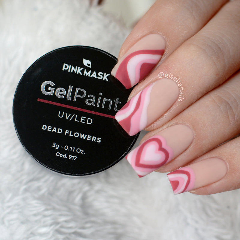 Gel Paint - Dead Flowers - Pink Mask USA - Gel Polish