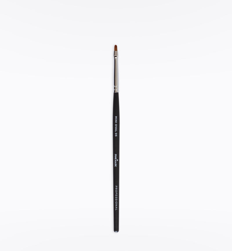 Brush Mini Oval 05 - Pink Mask USA - Brush - Gel Polish