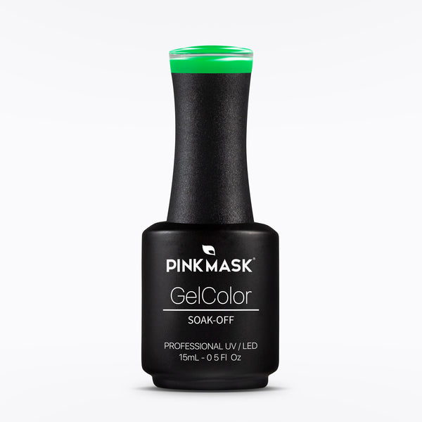 Gel Color - Candy Lime - NEON Col. - Pink Mask USA - Gel Polish