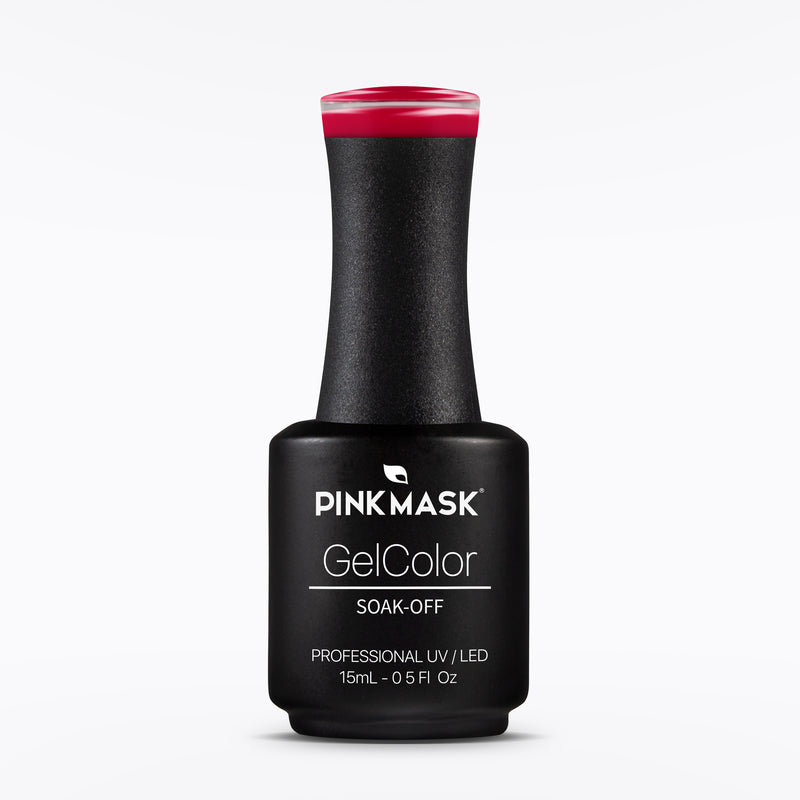 Gel Color - California Red - Pink Mask USA - Gel Color - Gel Polish