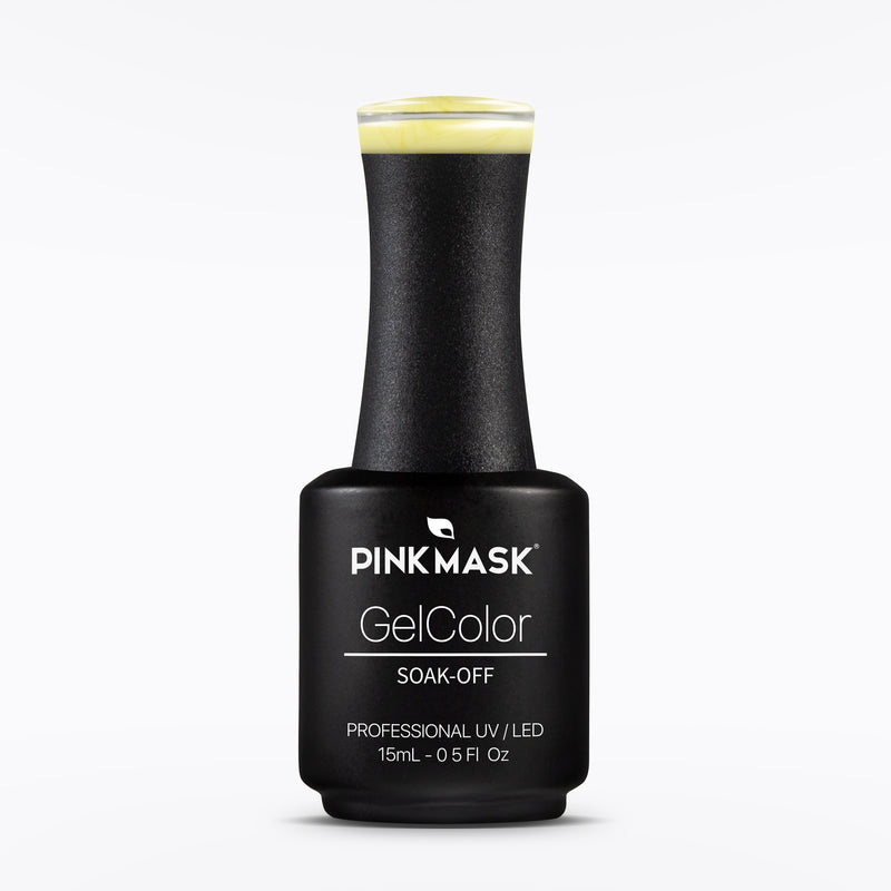 Gel Color - Yellow Lily - Pink Mask USA - Gel Color - Gel Polish