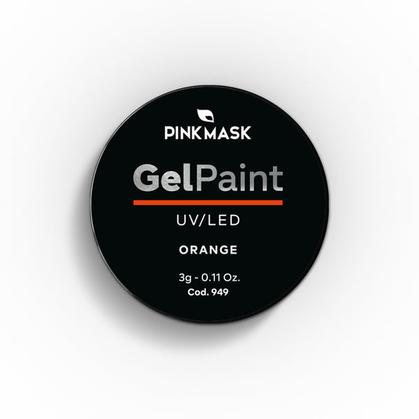 Gel Paint - Orange - Pink Mask USA - Gel Polish