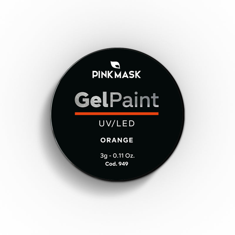 Gel Paint - Orange - Pink Mask USA - Gel Polish
