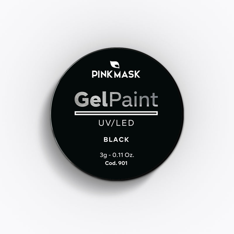 Gel Paint - Black - Pink Mask USA - Gel Paint - Gel Polish