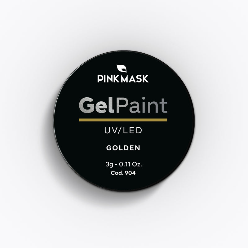 Gel Paint - Golden - Pink Mask USA - Gel Paint - Gel Polish