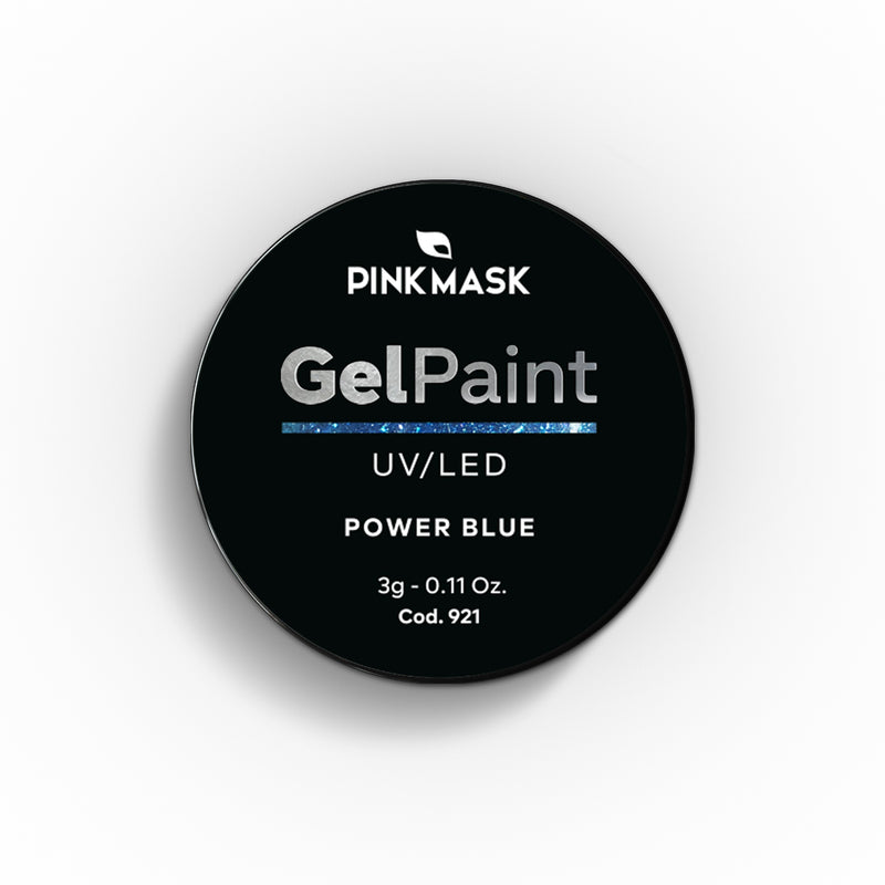 Gel Paint - Power Blue - POWER Col. - Pink Mask USA - Gel Paint - Gel Polish