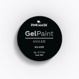 Gel Paint - Silver - Pink Mask USA - Gel Paint - Gel Polish