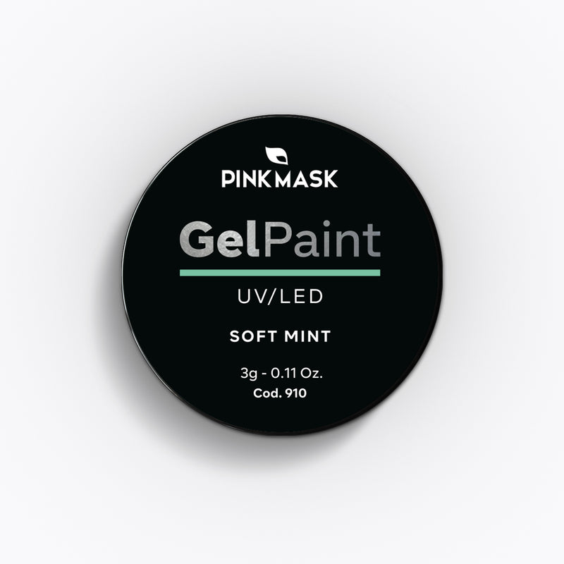 Gel Paint - Soft Mint - Pink Mask USA - Gel Polish