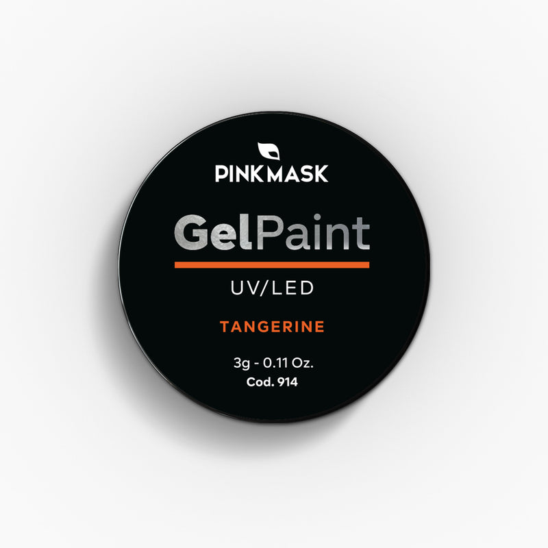 Gel Paint - Tangerine - Pink Mask USA - Gel Polish