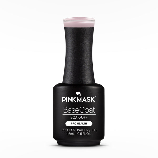 Gel Color - Rubber Base Coat Light Pink - Pink Mask USA - Gel Polish