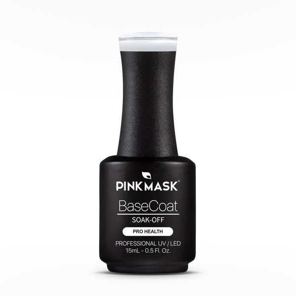 Gel Color - Rubber Base Coat Milky - Pink Mask USA - Gel Polish