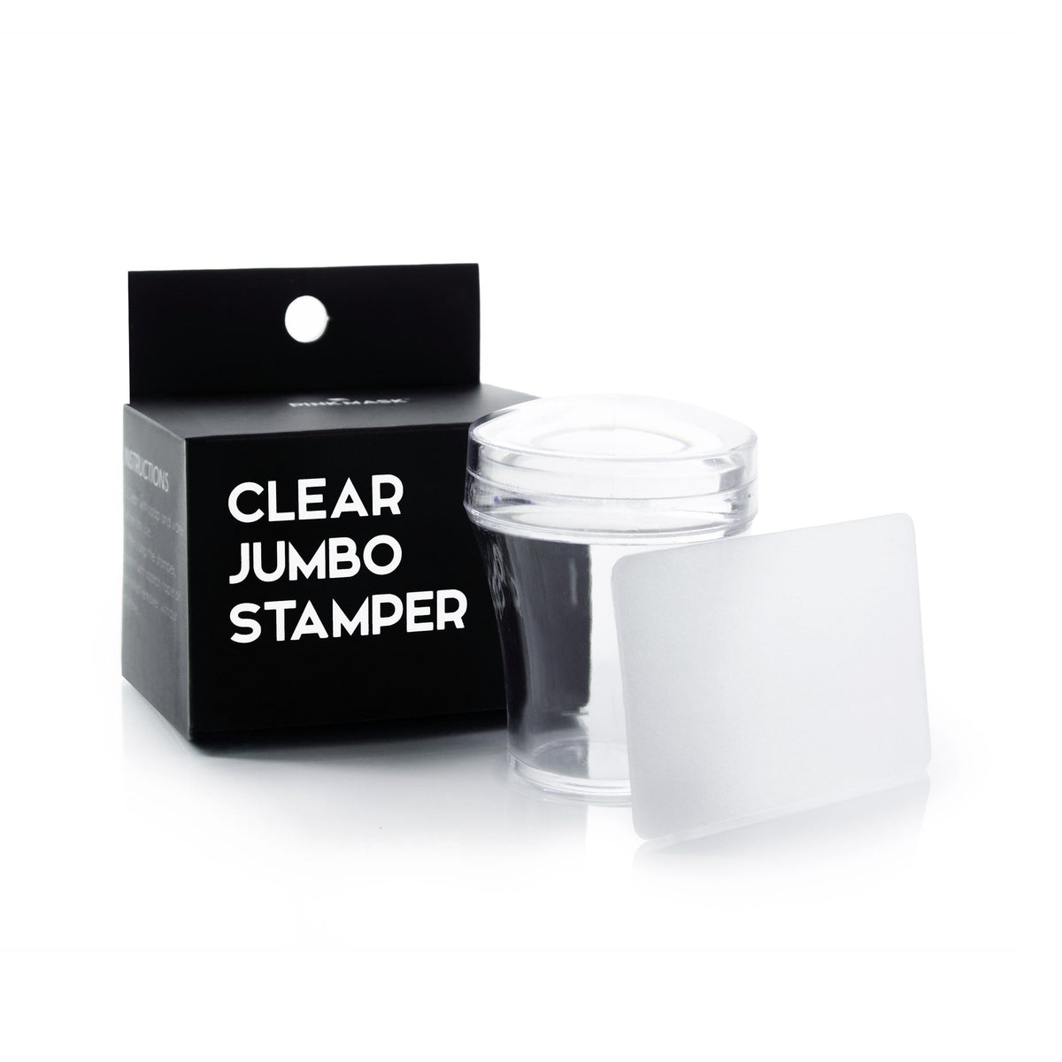 Clear Jumbo Stamper - Pink Mask USA - Stamper - Gel Polish